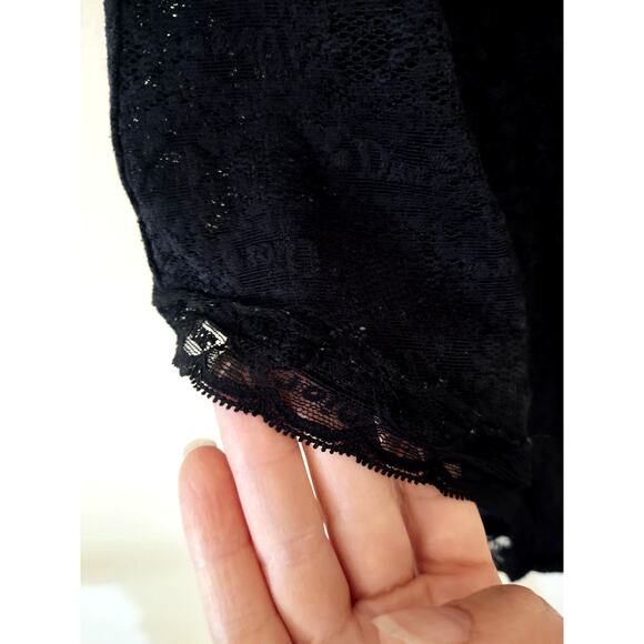 Christian Dior authentic made in France monogram shapewear bodysuit in black - Picture 9 of 11